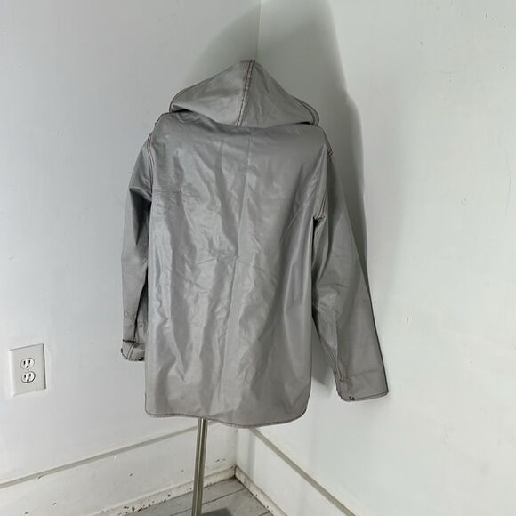 Vintage 60s Reversible Whale Printed Rain Jacket - Picture 7 of 10